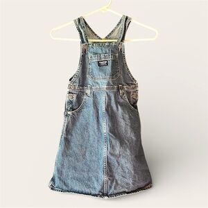 Vintage OshKosh B’gosh Denim Bib Overall Dress